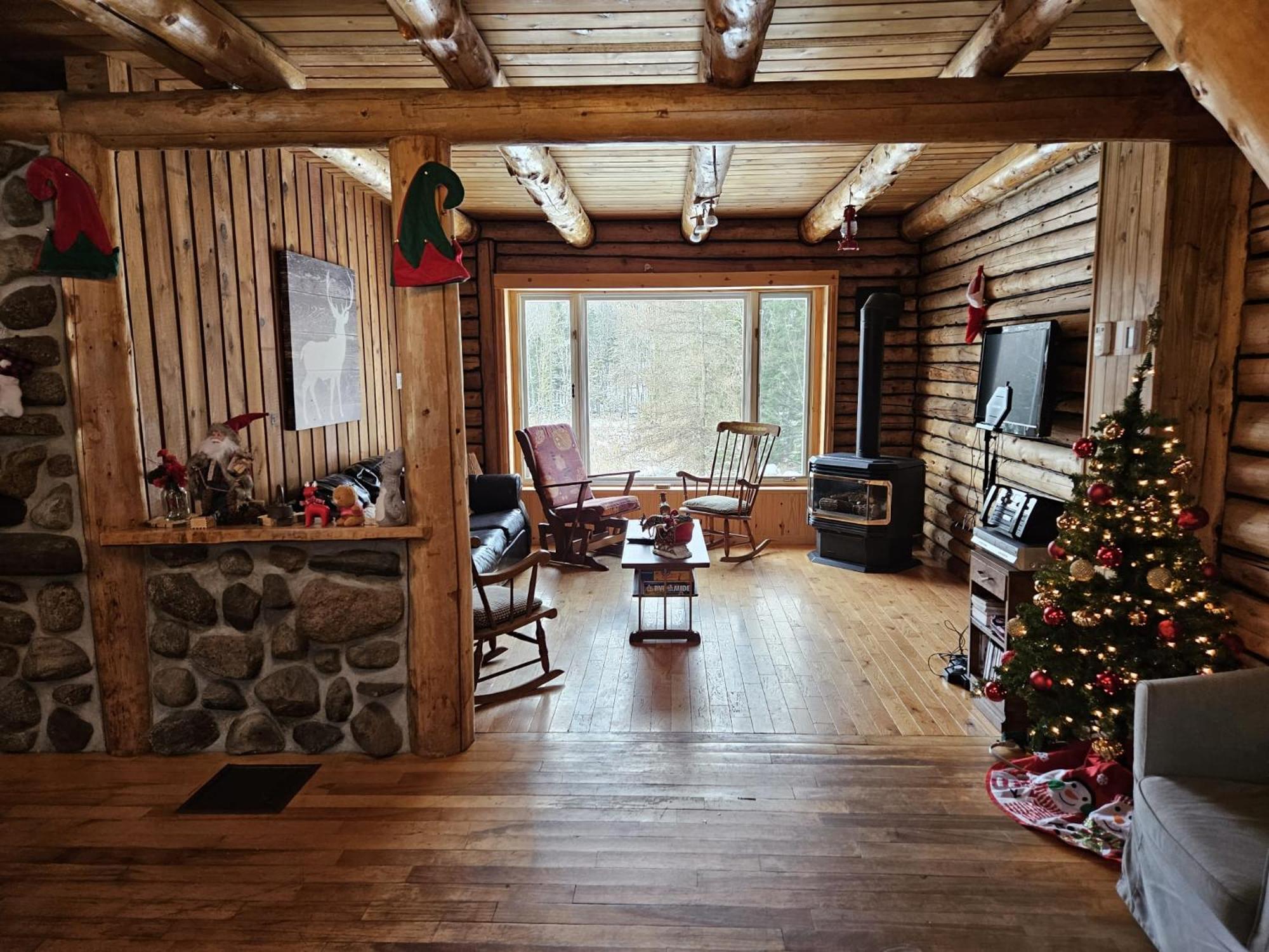 Cozy Log Cottage La Minerve ภายนอก รูปภาพ